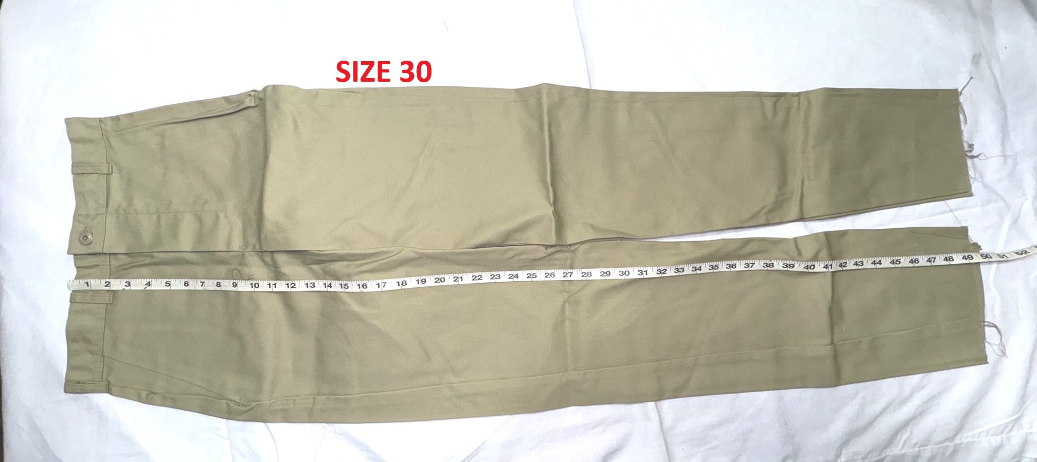 prison khaki trouser size 30 nos clg4148 (3)