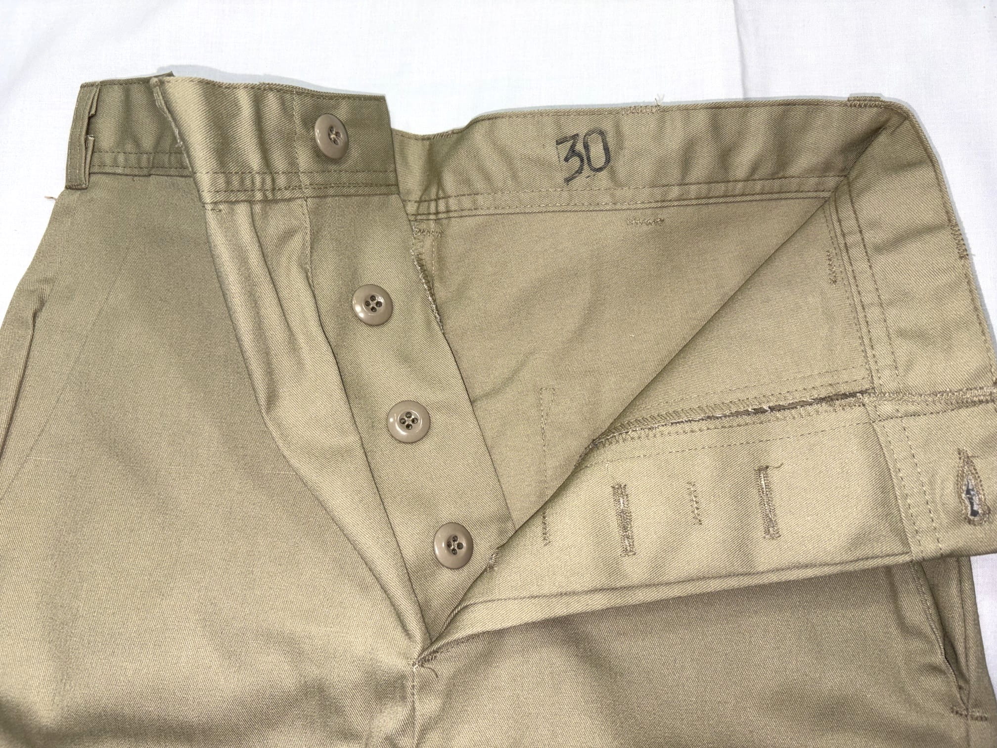 prison khaki trouser size 30 nos clg4148 (9)