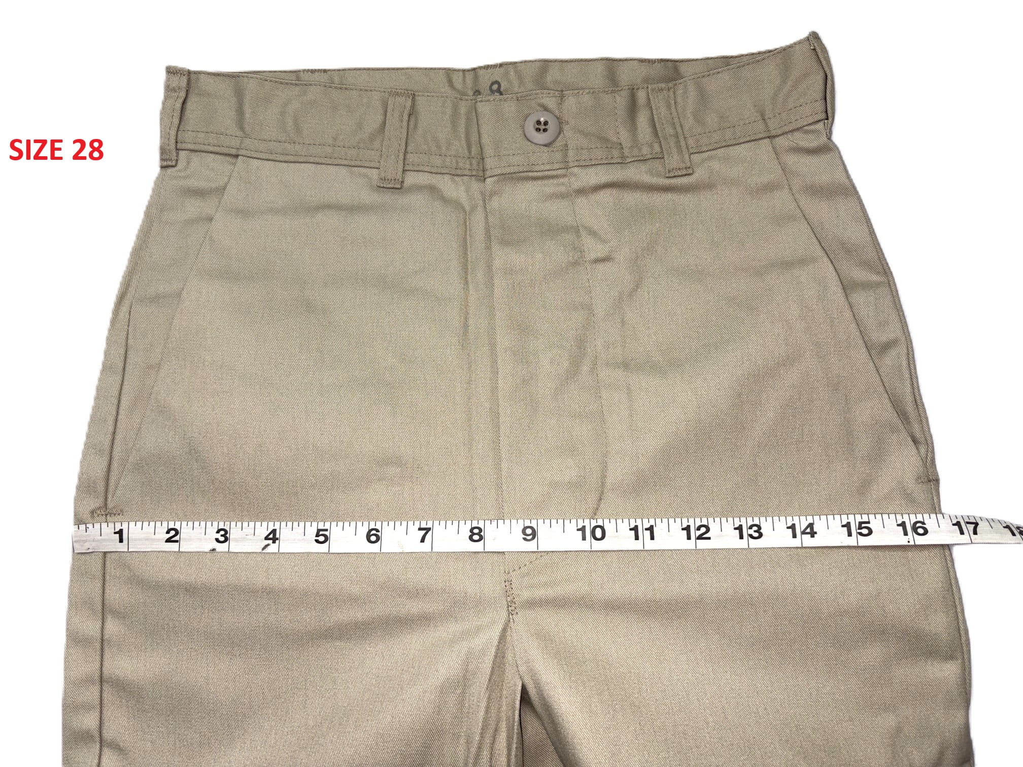 prison khaki trousers size 28 nos clg4147 (6)