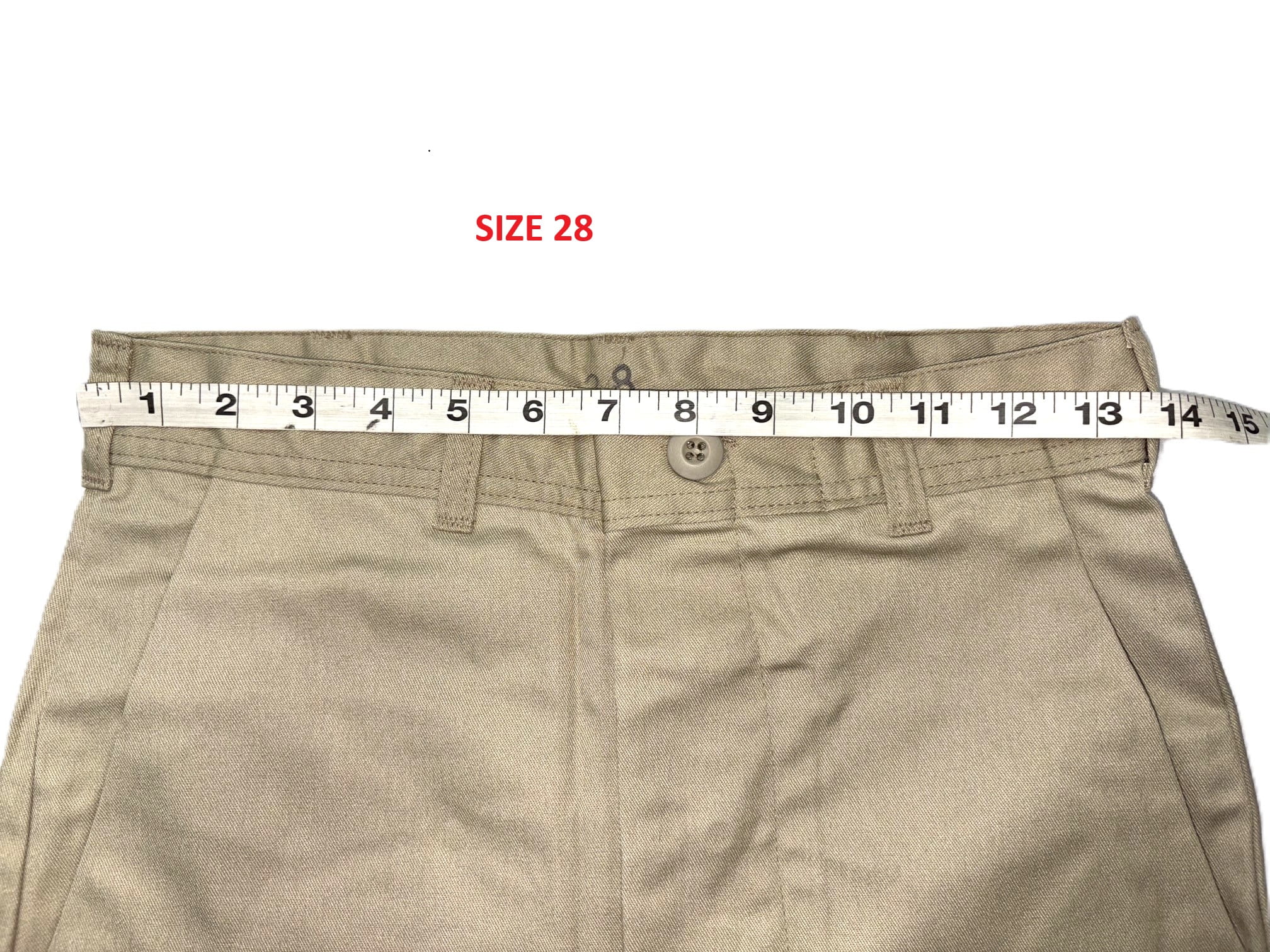 prison khaki trousers size 28 nos clg4147 (7)