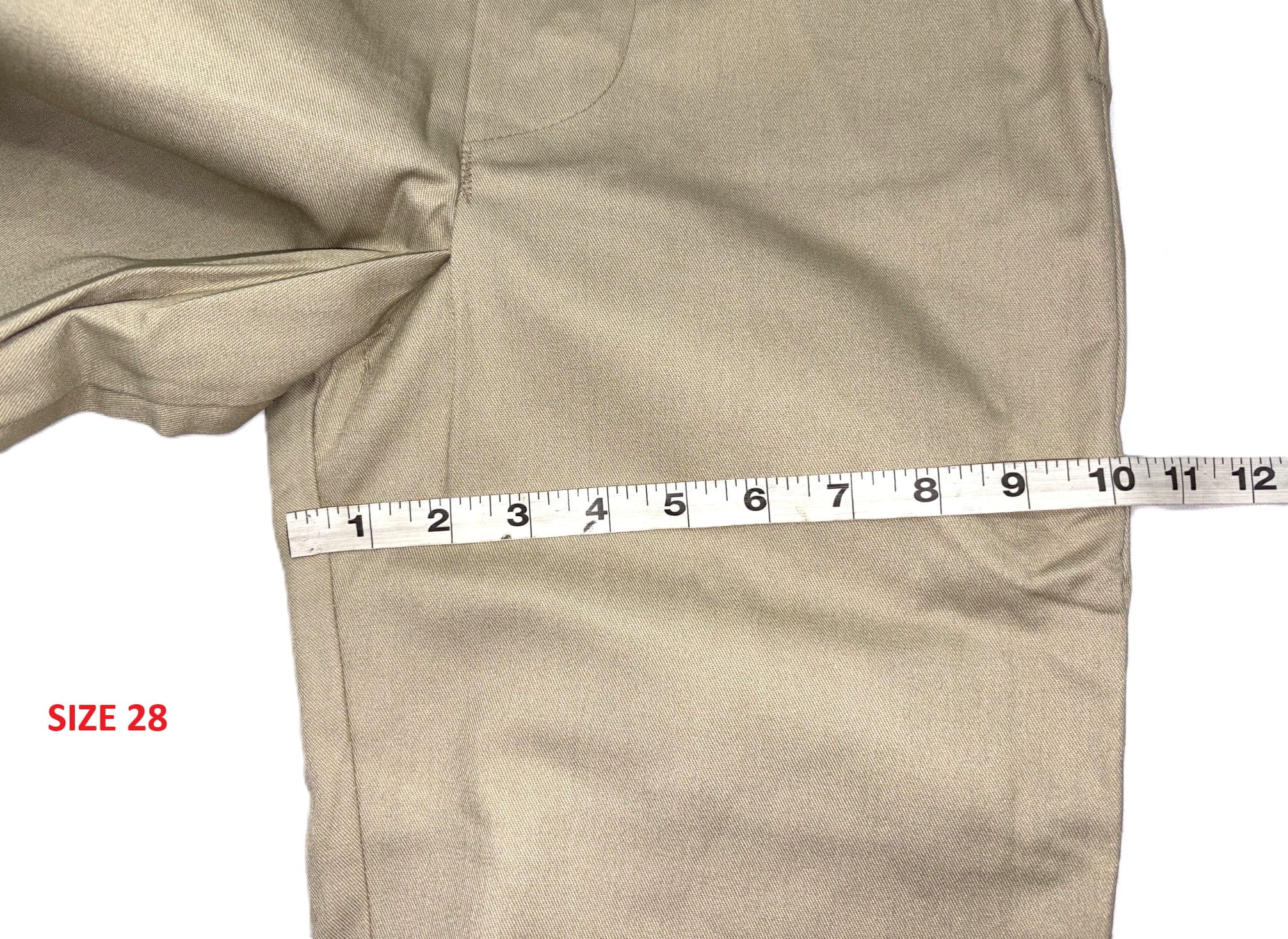 prison khaki trousers size 28 nos clg4147 (8)