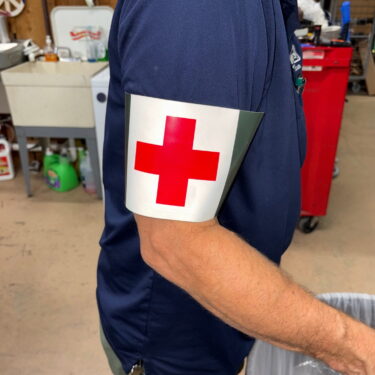 swedish military medic armband red cross clg4145 (7)