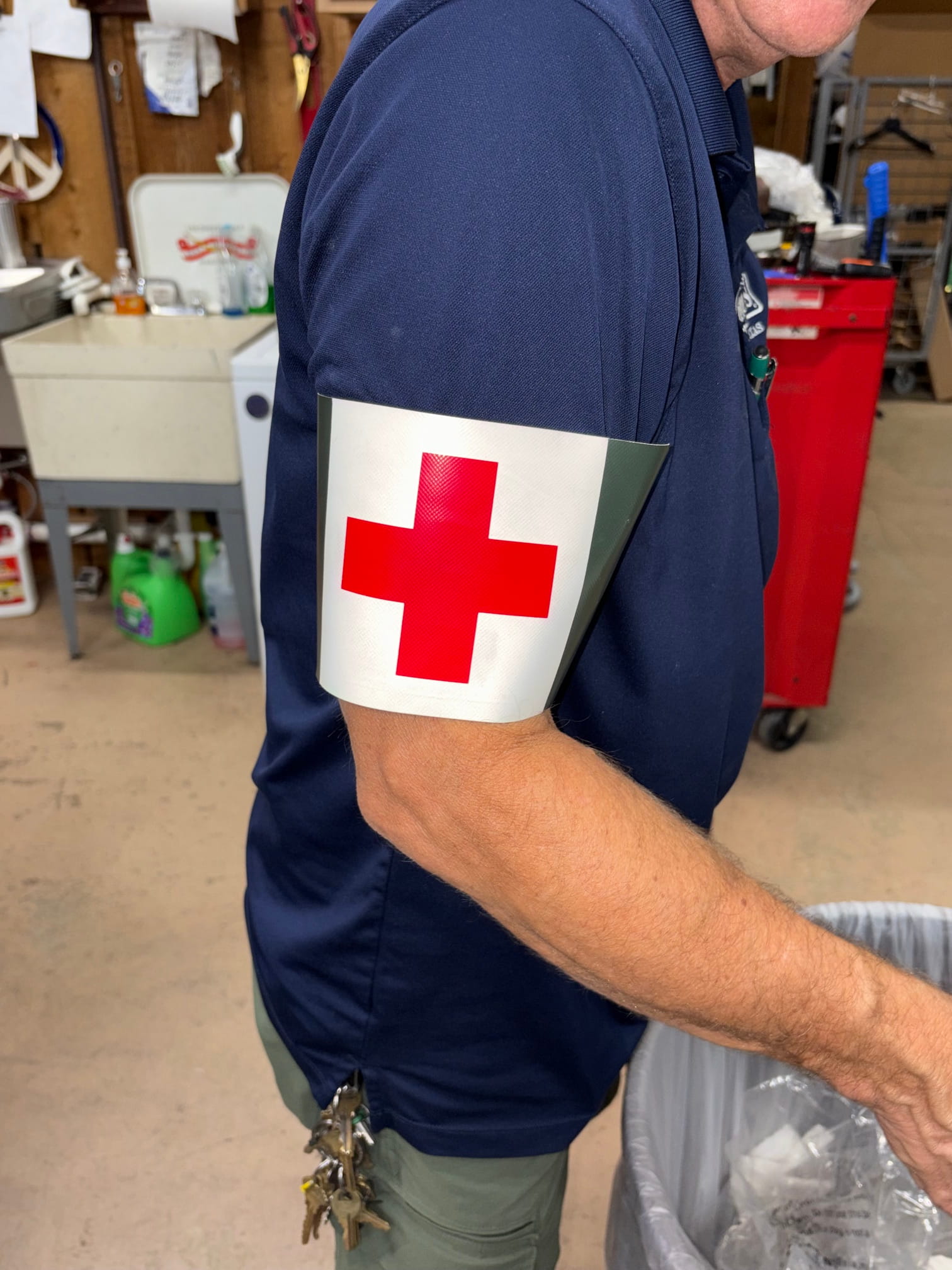 swedish military medic armband red cross clg4145 (7)